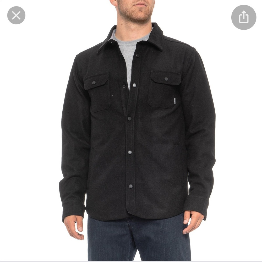 Nixon long sleeve wool button down.